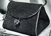 Free Vintage Knitting Crocheted Triangle Purse